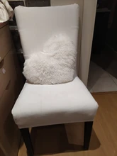 Case Chair-Cover Housse-De-Chaise Velvet Elastic Washable Kitchen Restaurant Thick Plush