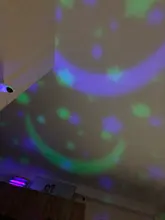 Novedad luminosa juguetes romántico cielo estrellado de proyector de luz de noche LED de luz de noche USB creativo de Navidad de cumpleaños de juguetes para los niños