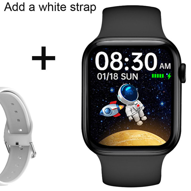 Smart Watch Men Women Smartwatch Wireless Charging Dial Calls DIY Face Heart Rate Body Temperature Monitor Fitness Bracelet