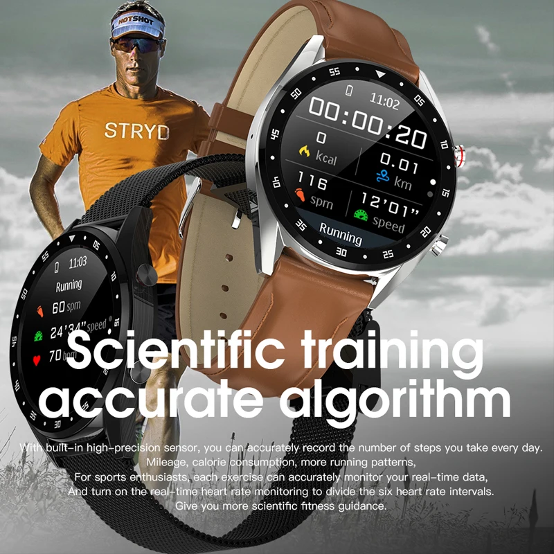L7 Смарт часы Поддержка телефонного звонка Dialer ECG измерение сердечного ритма Smartwatch водонепроницаемый Ip68 умный браслет для мужчин и женщин Android IOS