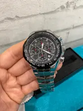 WWOOR-Reloj de pulsera deportivo para hombre, cronógrafo de cuarzo, resistente al agua, Masculino