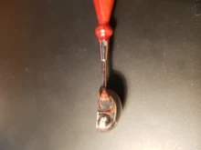 Cuchara de cera de lacre Anti-caliente mango de madera Retro cera estampado cucharas tarjetas de invitación sellos decorativos artesanía