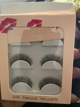 SHIDISHANGPIN-pestañas postizas suaves 3D, 29 estilos, finas tupidas, gruesas, hechas a mano, utensilios de maquillaje para ojos, 3 pares