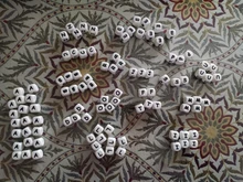 Kovict-Cuentas de silicona en forma de letras para mordedores de bebés, cuentas para mordedores de bebés, nombre personalizado, bricolaje, alfabeto, masticación de roedores, 12mm, 100 Uds.