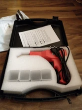 Práctico soldador de plástico, herramientas de garaje, grapadora en caliente, máquina de reparación de grapas de PVC, herramienta de reparación de parachoques de coche, grapadora de soldadura