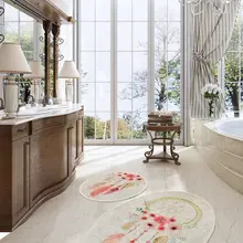 Коврики для ванной нескользящие Противоскользящие коврики противоскользящие Противоскользящие коврики Dream Djt 2'Li набор 60X100 см-50X60 см