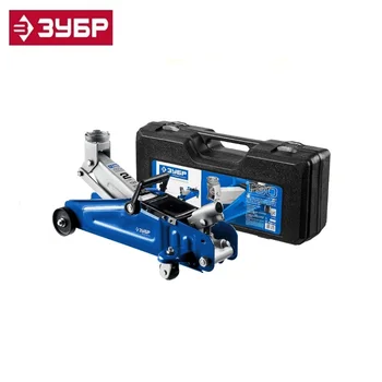 

Hydraulic rolling jack T30, 2t, 135-330mm, in a case, ZUBR Professional 43053-2-K Power knot as part of complex machines fast