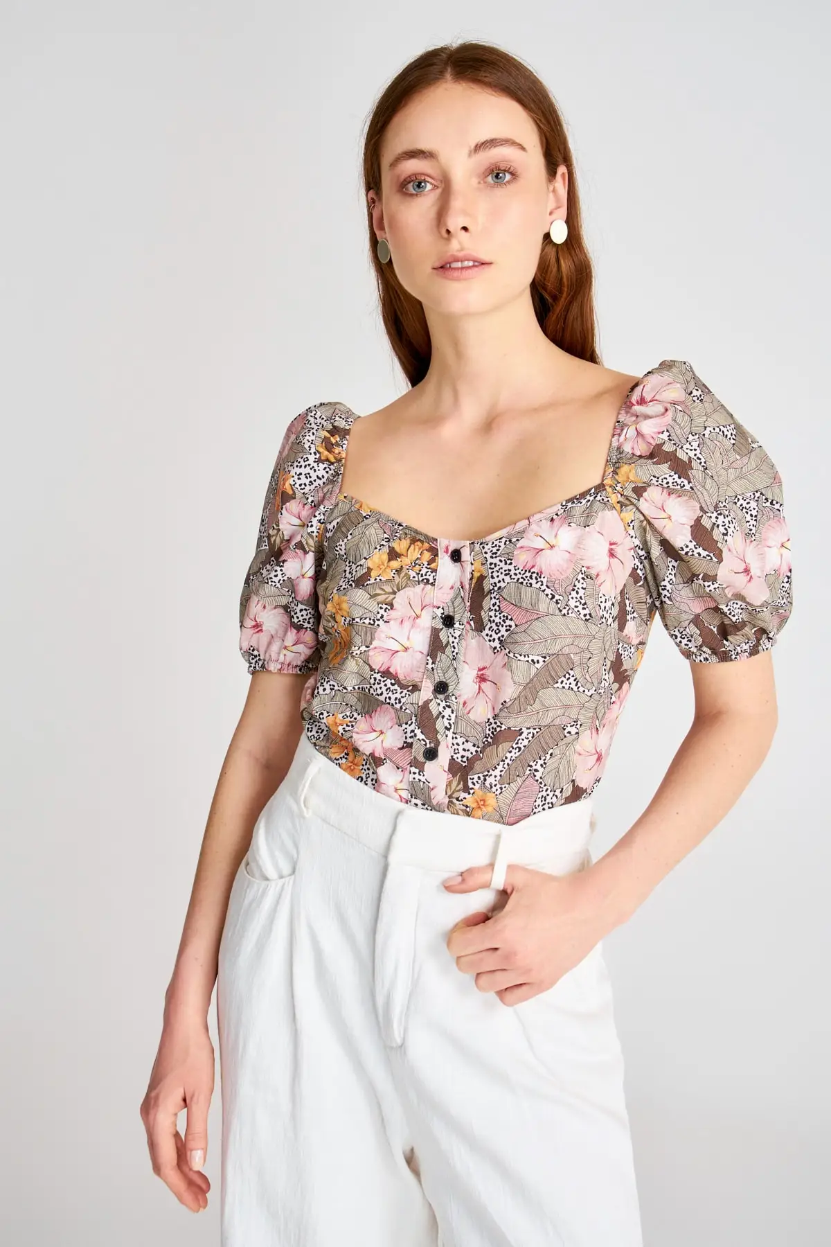 

Trendyol Print Detailed Bluz TWOSS20BZ1244