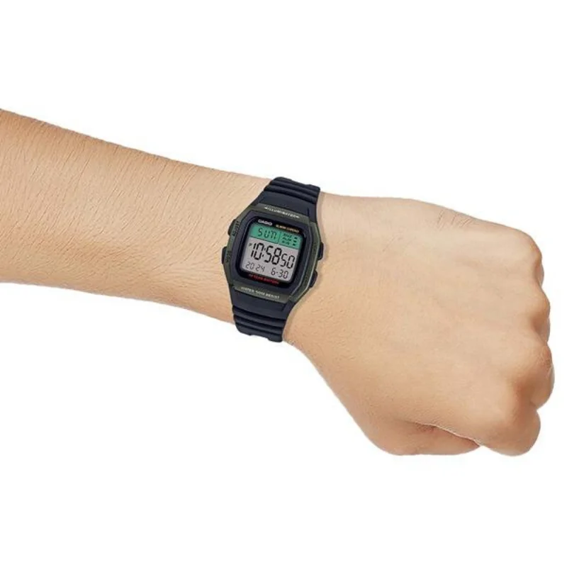 Оригинальные часы Casio унисекс черные цифровые набор брендовых роскошных