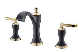 

Sink mixer tap Timo Unari 7511/04F black antique gold