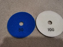 Uds 3/4 lijado disco de mojado almohadillas de pulido de diamante de granito, mármol pulidora de piedra Flexible de herramientas de mano