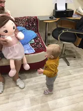 40-90cm Kawaii de peluche muñecas con encaje ropa de peluche suave muñecas encantador peluche Juguetes De niña de cumpleaños, regalo de San Valentín
