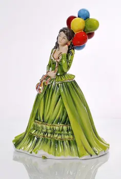 

Figurine balloon seller 22 cm ce036