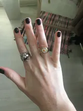 Punk personalidad de los hombres anillo de tigre de los hombres exquisita joyería de titanio anillo de acero (tamaño: 8-11)