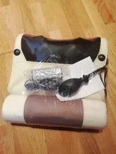 OGAMACRIUS-almohada de masaje 2 en 1, dispositivo eléctrico de calor Shiatsu, relajación corporal saludable para cervicales, masajeador de cuello y espalda