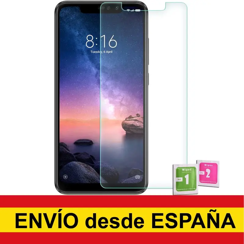 Screen Protector Glass Tempered XIAOMI To note redmi 6 PRO afbeelding