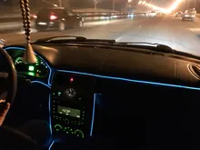 Tape Rope-Tube Shoes Neon-Light Car-Decor El-Wire Aa-Controller Waterproof Led Flexible