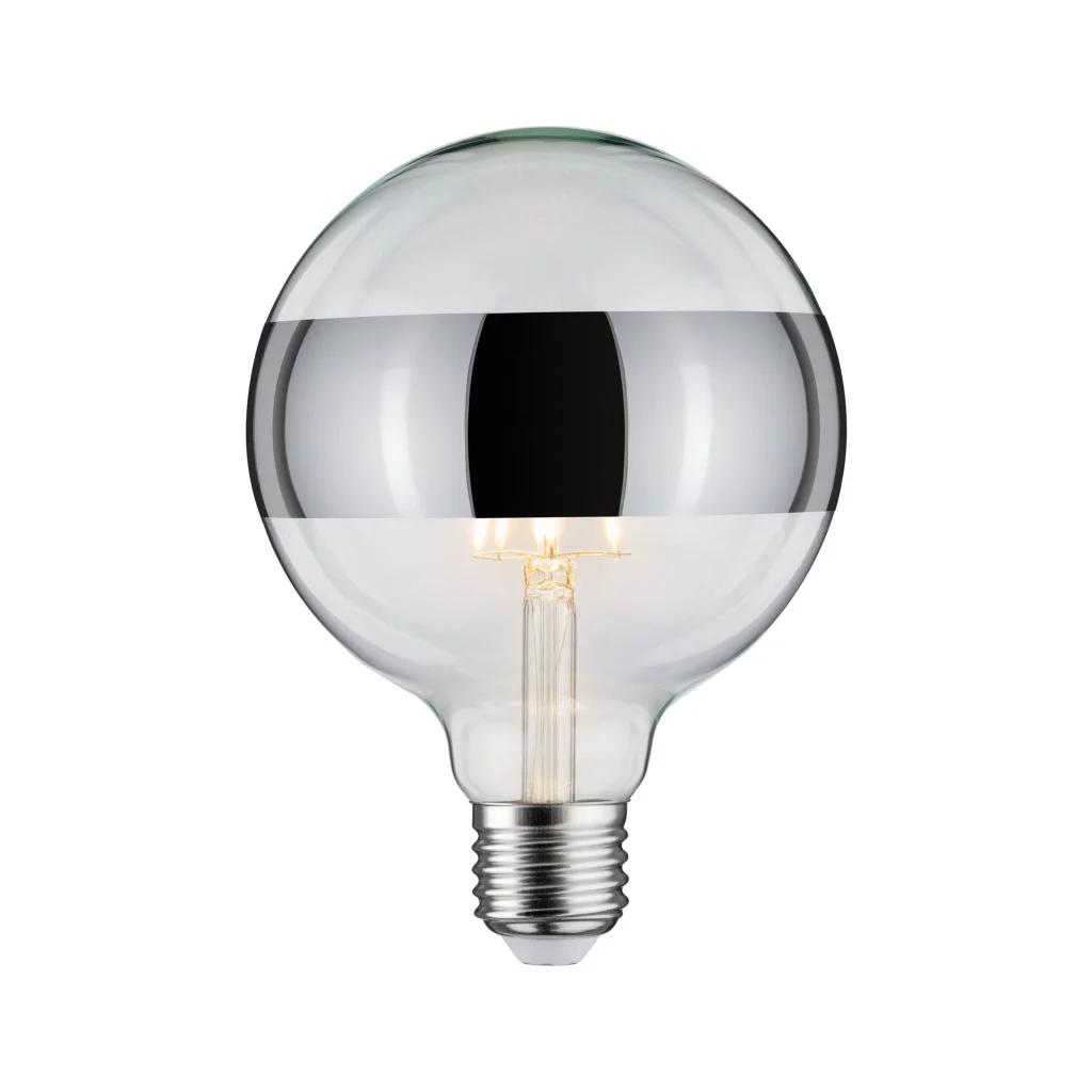 28582 LED G125 5W E27 230V Ring Sil. 2700K dim