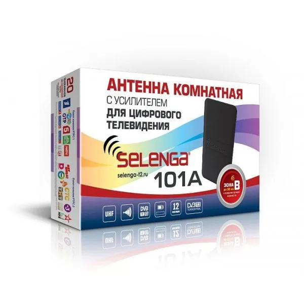 Телевизионная комнатная антенна SELENGA 101А
