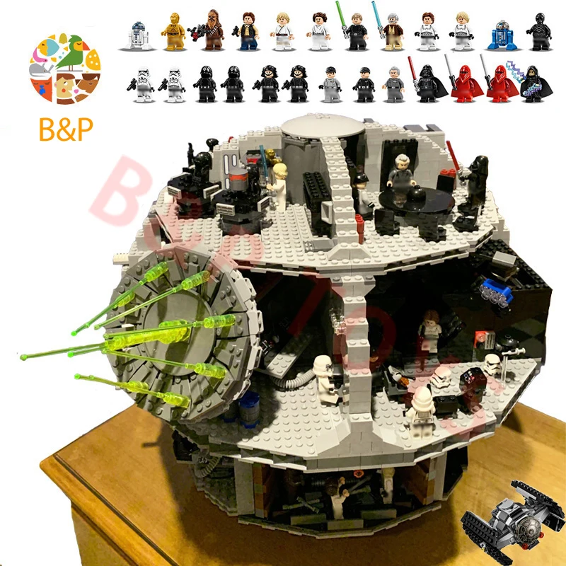 

05063 4016pcs Star Plan Series Wars Death Star Building Block Bricks Toys Kits Compatible with 75159
