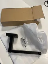 Soporte para rollo de papel higiénico montado en la pared de un solo tubo, estante para toallas, acero inoxidable, baño, cocina, rollo de gancho para pañuelos