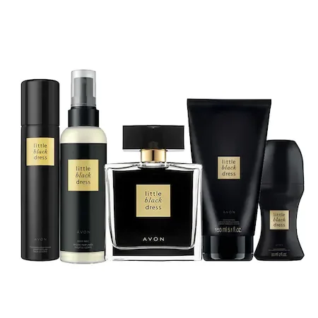 Avon маленькое черное платье Bayan Parfümü EDP 5 li комплект|Дезодоранты и антиперспиранты|