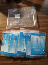 Anzuelo de pesca de acero inoxidable, dispositivo automático, trampa, accesorios de herramientas, velocidad completa, todo el agua, 10 Uds.