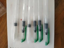 Pincel de pintura rellenable, 1/3/6 piezas, pincel de con depósito de agua para acuarela, lápiz de tinta para pinceles de acuarela suave para pintura, calligráfico, dibujo, suministros de arte
