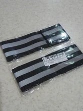 Bandas reflectantes, brazalete elástico, correas para pierna y tobillo, cintas de seguridad reflectantes, cintas de correa para correr por la noche andar en bicicleta