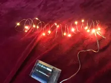 Light Garland Led-Strip Battery-Operated Christmas-Decoration Outdoor 10M 2M 5M Home