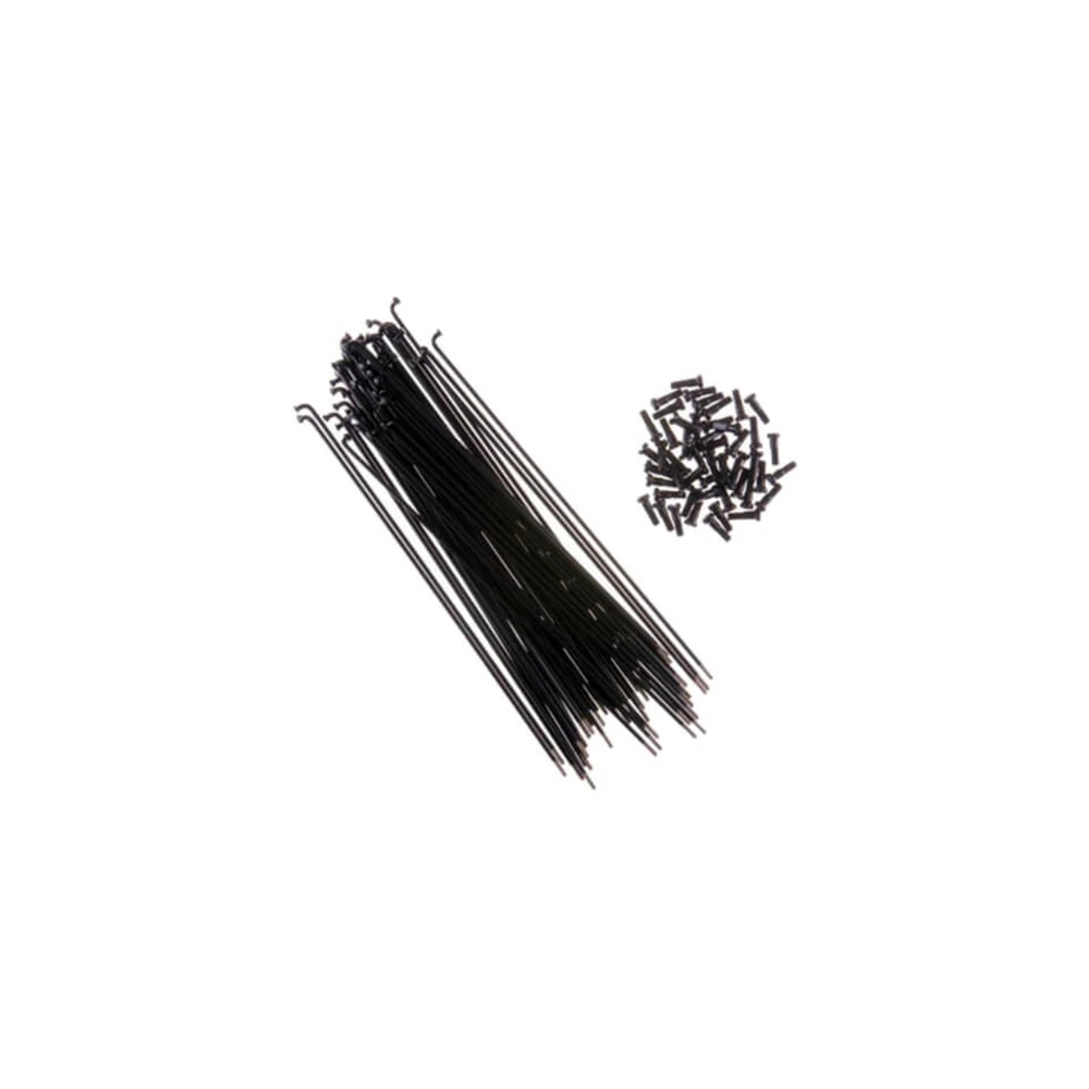 Спица SHUN JIU 45# постоянное сечение 14G 293 мм с ниппелем черный