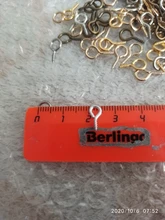 200 unids/lote pequeño Mini ojo Pins eyepin ganchos ojales tornillo roscado 8 colores cierres ganchos DIY joyería hacer accesorios