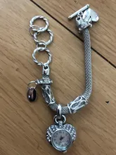 Reloj de pulsera de corazón de amor para mujer, pulsera de cuarzo analógica, relojes de vestir, regalo de lujo