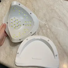 Secador de uñas LED UV, lámpara para curar todos los esmaltes de uñas de Gel con detección de movimiento, herramienta de salón de manicura y pedicura