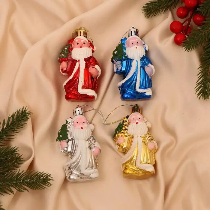 Jewelry set plastic 4 PCs весельчаки 5 х7 cm mix | Дом и сад