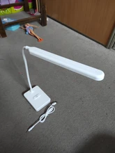 Desk-Lamp Reading-Light Dimmable Eye-Protection Study Usb-Charging Folding Touch-Switch