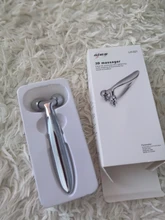 Rodillo 3D para masaje Facial, estiramiento Facial en V, belleza, estiramiento corporal de la piel, relajación, cara delgada herramienta de levantamiento Facial, instrumento masajeador zk20