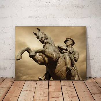 

Mustafa Kemal Ataturk Sculpture-Metal Poster