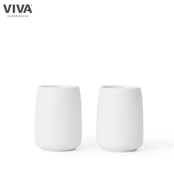 

Стакан для чая VIVA Scandinavia "Nicola" 0,17л, 2 предмета, белый, V35702