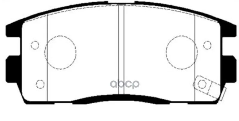 Ckkd-19_колодки Дисковые Задние! Chevrolet Captiva 2.0/2.4 06 Ctr Ckkd19 Ctr арт. CKKD19
