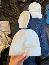 Toddler Beanie Gloves Cap Spring Cotton Hat Newborn-Baby Girl Winter Boy Children Autumn