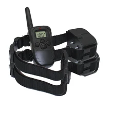 300 м электронный пульт дистанционного управления ошейник для собак дистанционный электрический ошейник для собак ошейник для дрессировки собак с ЖК-дисплеем 100g2280