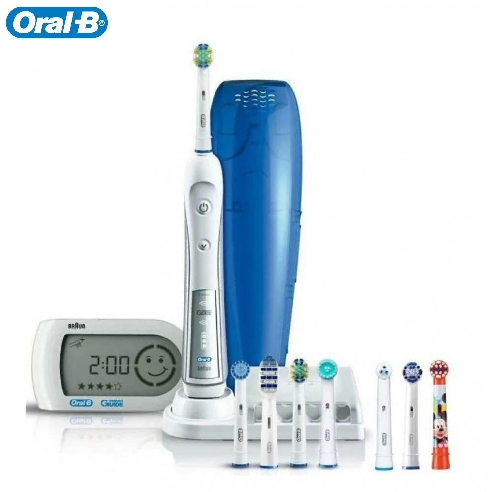 pescado Cita Enemistarse Electric Toothbrush Braun Oral-b Triumph 5000 D34.575.5x Toothbrushes Tooth  Brush Automatic Teeth Cleaning Plaque Removalelectr - Electric Toothbrush -  AliExpress