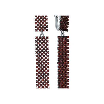 

Silver earrings with cubic zirconium sunlight sample 925