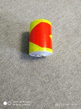 5cm * 300m cinta Reflectante coche decoración pegatinas de advertencia de coche de seguridad cinta Reflectante de película de Reflector pegatina para coche de estilo