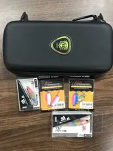 Kingdom LYB-19-bolsas de Micro señuelos para pesca, Material de PVC de alta calidad, 155g, 20x10x4,3 cm, buena impermeabilidad, bolsa de aparejos de pesca