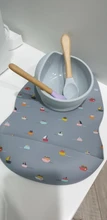 2020 nuevo estampado babero de silicona impermeable alimentación de bebé recién nacido dibujos animados delantales ajustable bebé Baberos eructan paño