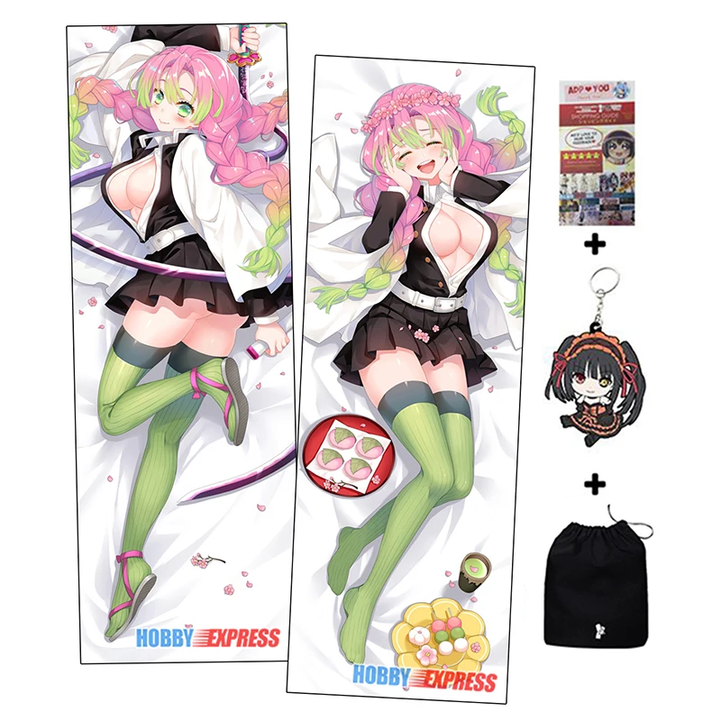 Японский чехол для подушки Hobby Express Dakimakura японский Otaku Waifu обнимания Kanroji Mitsuri Love
