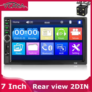 

Universal Car MP5 Bluetooth Touch Screen Rear View FM/USB/AUX 7 Inch 2DIN Music Car Player Remote Controls Multimedia Car Player