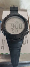 Reloj Digital deportivo para Hombre, cronógrafo electrónico multifuncional de Goma, con pantalla LED, estilo militar, informal